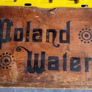 Antique 1880 Poland  Water of which later named Poland Springs Water Co. of Main